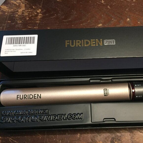FURIDEN PRO Hair Straightener Flat Iron, Hair Straightener and Curler 2 in 1 - Picture 1 of 8
